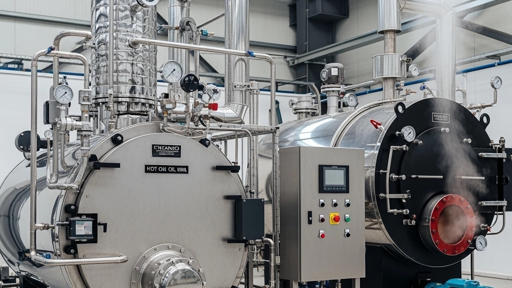 Sıcak Yağ Kazanının Teknik Özellikleri, Mashhad Niroo Steam Company