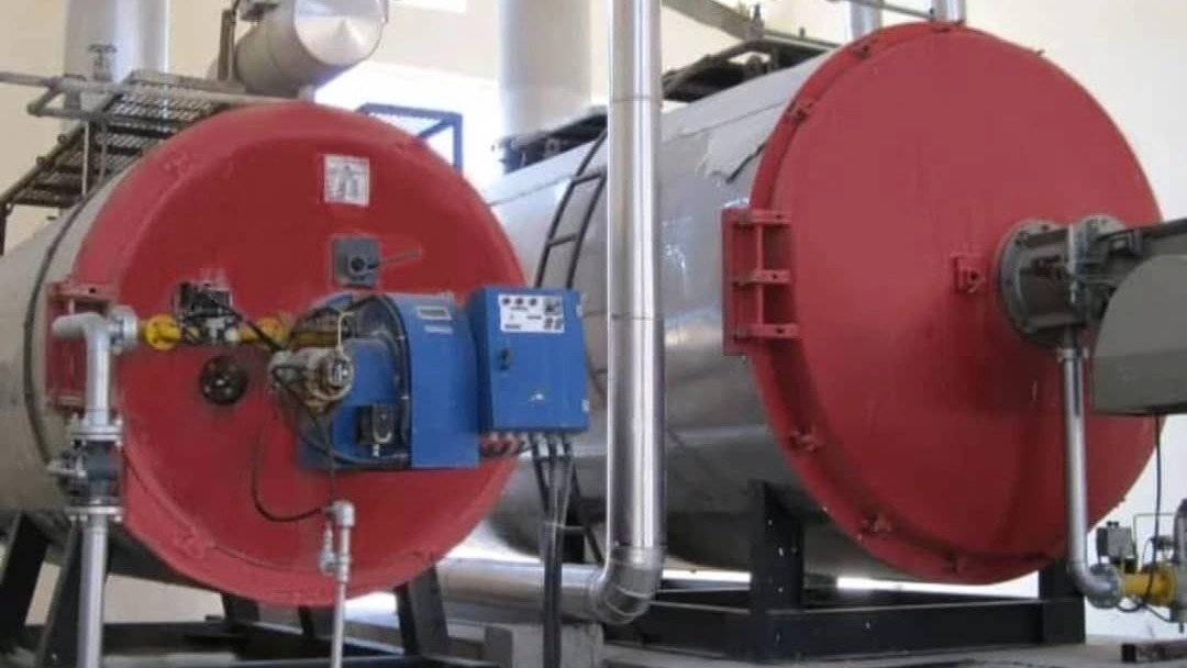 Construction of hot oil boiler